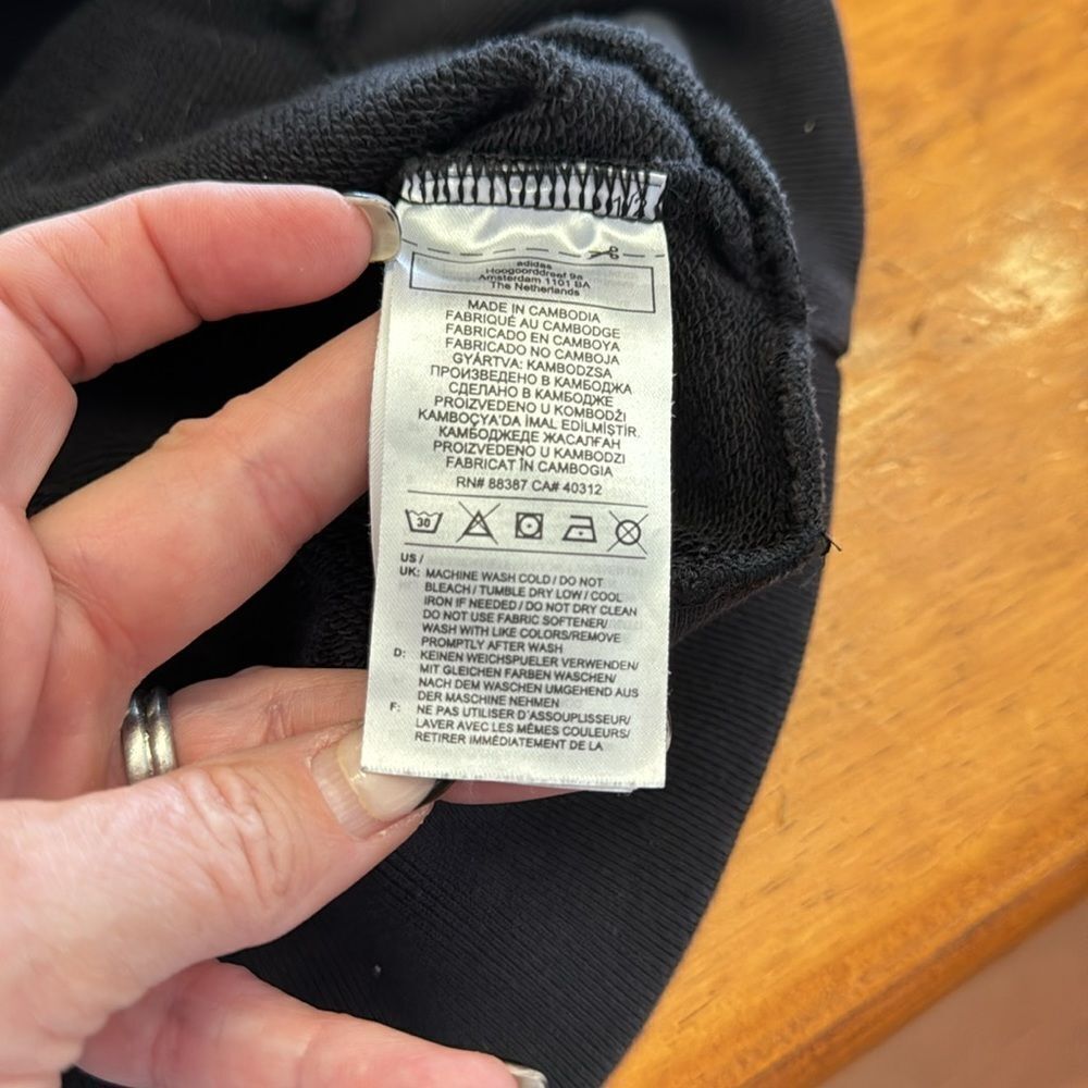 Adidas Black Seasonal Stadium Crewneck Sweatshirt - Picture 10 of 12